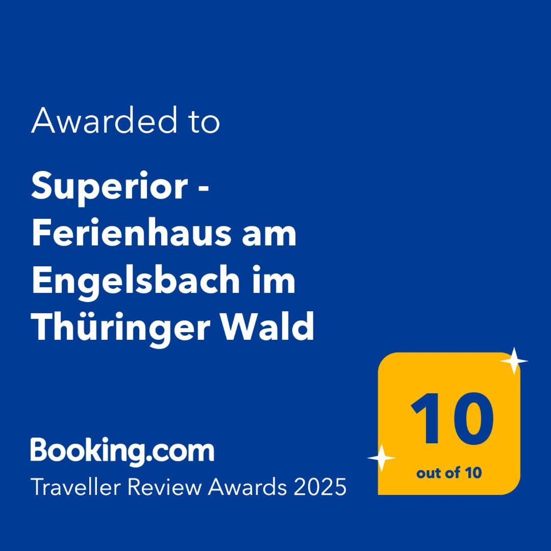 Superior - Ferienhaus Am Engelsbach Im Thueringer Wald 외부 사진